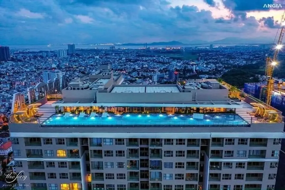 Lägenhet Sea Appartment - 2 Bedrooms - Free Infinity Pool Vung Tau Vietnam